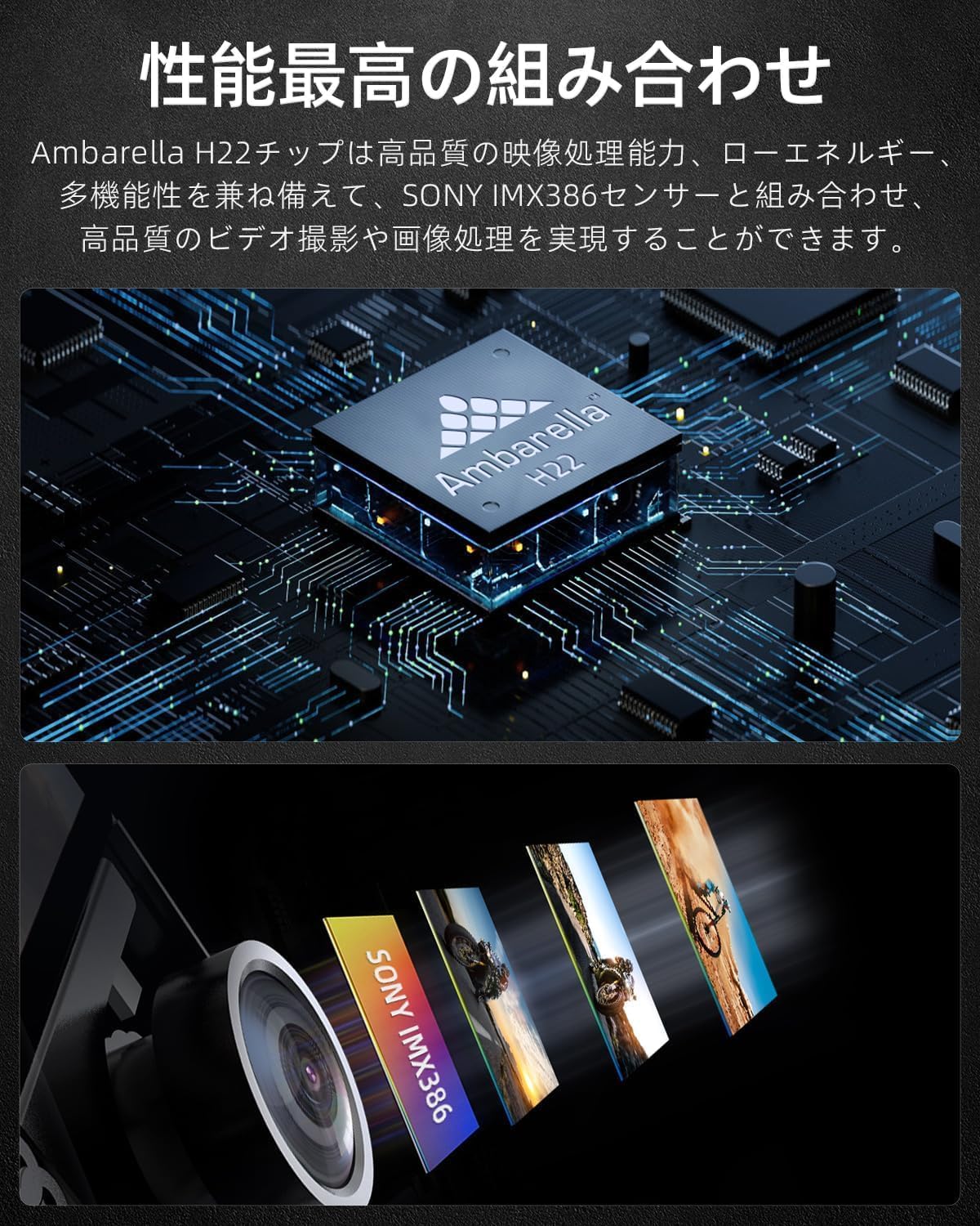 XTU S6 アクションカメラ 4K 20MP 手ぶれ補正 スポーツカメラ 音声制御 WiFi HDMI出力 8倍ズーム 170度広角 付属リモコン・バッテリー付き