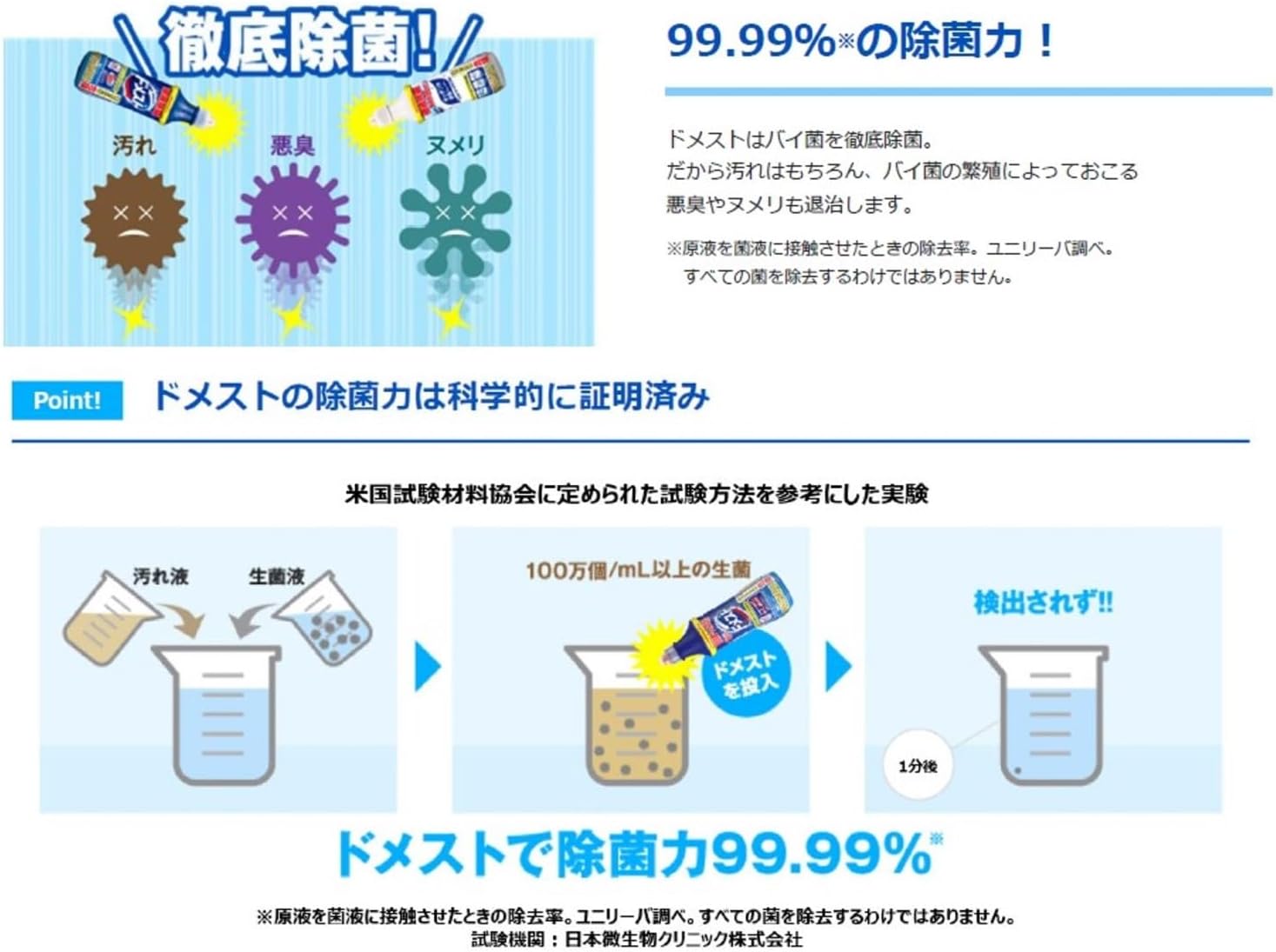 次亜塩素酸配合 Domestos 除菌クリーナー 500ml×5個セット おまけ付き