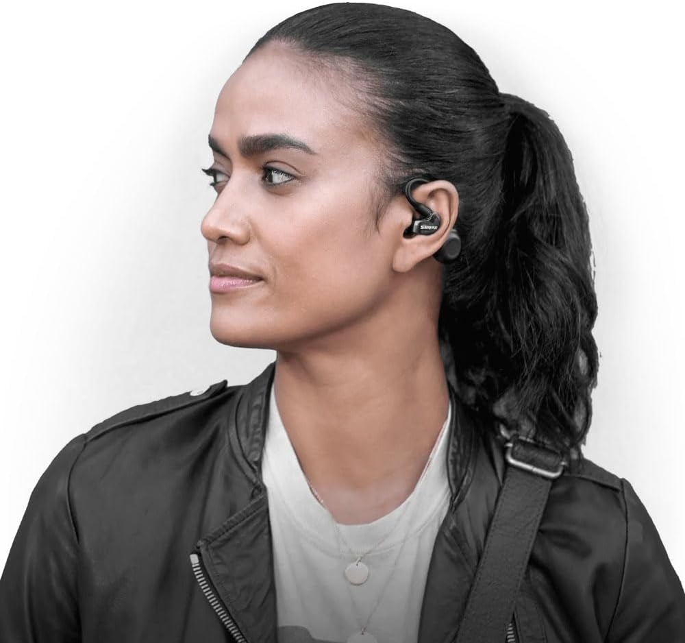 シュア RMCE-TW2 ブラック ワイヤレスアダプター MMCX対応 防滴 IPX4 マイク付 Bluetooth 5.0【国内正規品・メーカー保証2年】