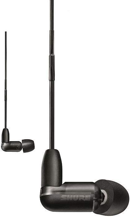 高遮音性カナル型イヤホン SHURE AONIC 3 ブラック / マイク・リモコン付 【国内正規品/保証2年】