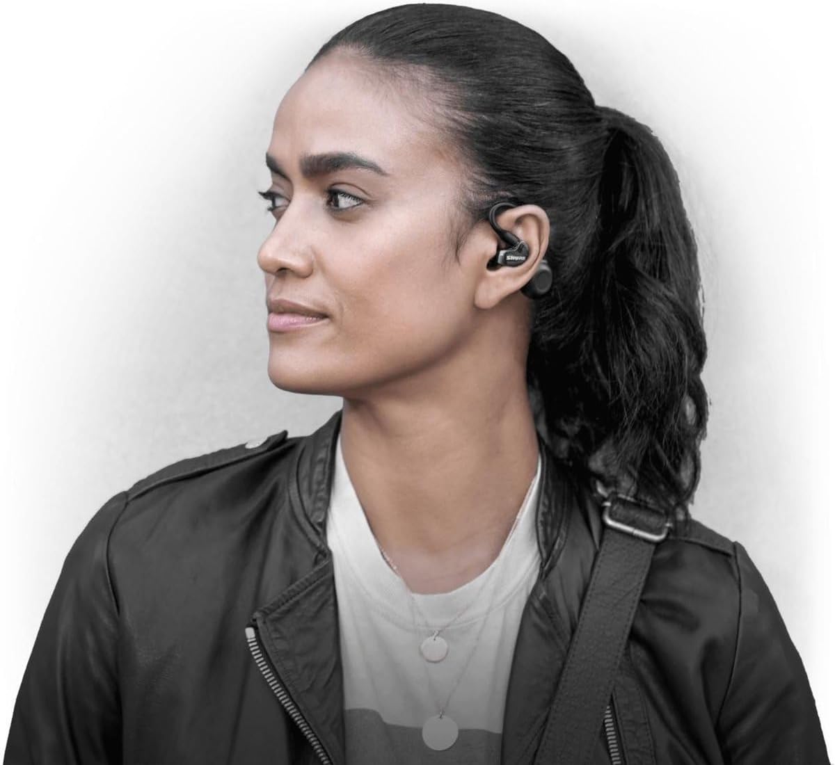 SHURE 完全ワイヤレス・セキュアフィット・アダプター RMCE-TW1 ブラック【外音取り込み/マイク付/Bluetooth 5.0】