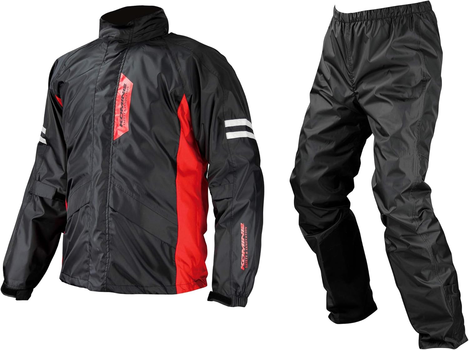 バイク用レインウェア ブラック XL