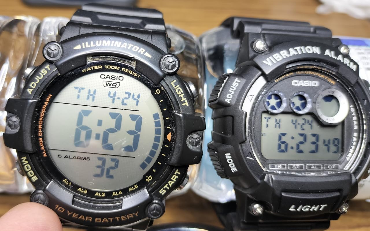 メンズ腕時計 カシオ コレクション W-735H-1AJH ブラック
