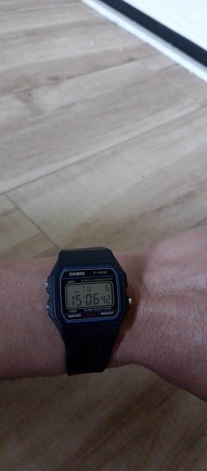 メンズ ブラック F-91W 腕時計 カシオ コレクション