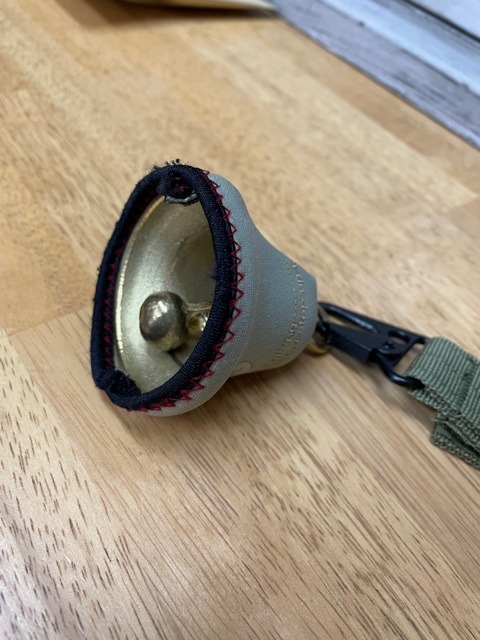 熊よけ大下げ鈴（約60mm）真鍮製