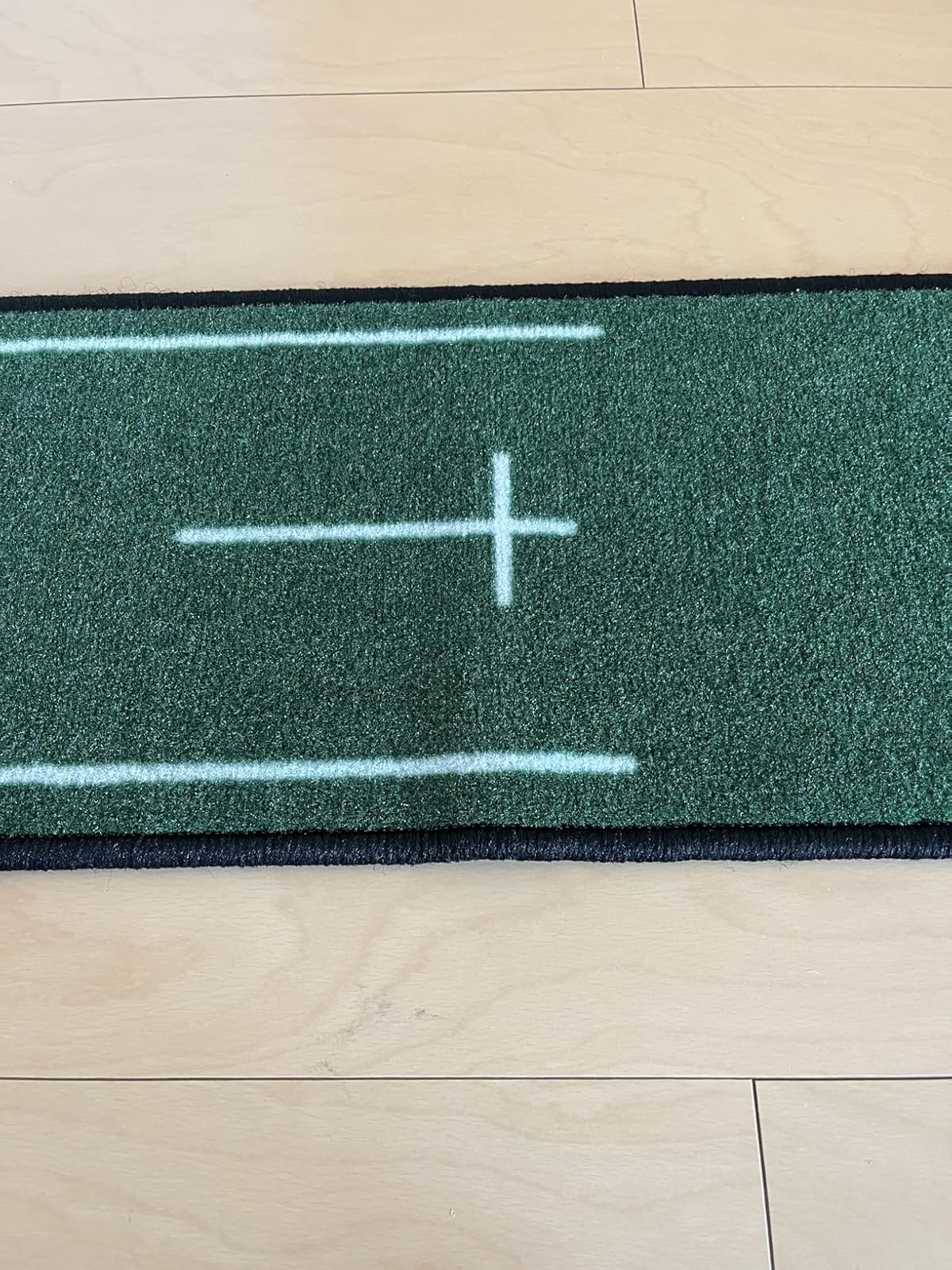 パター練習用マット 3m ゴルフ練習器具 室内用 コンパクト収納