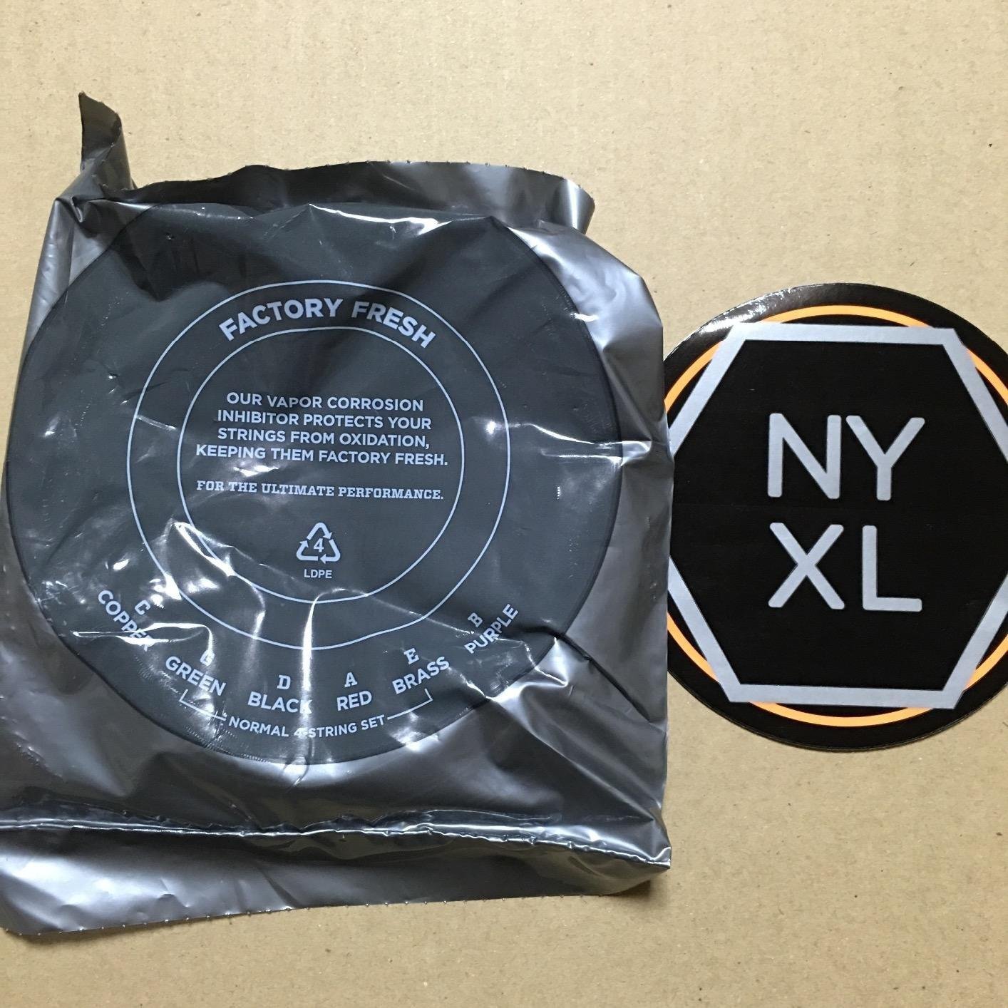 ダダリオ NYXLロングスケール ベース弦 .045-.100【国内正規品】