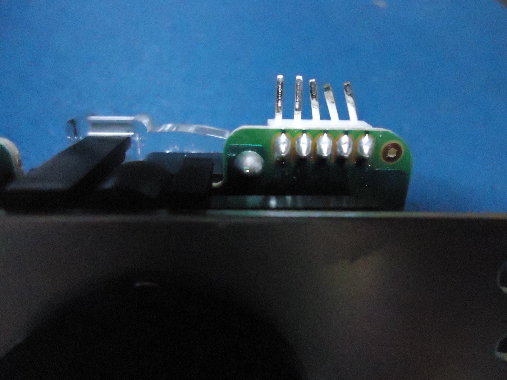 基板タイプの黒ジョイスティックレバー JLF-TP-8YT-SK-K