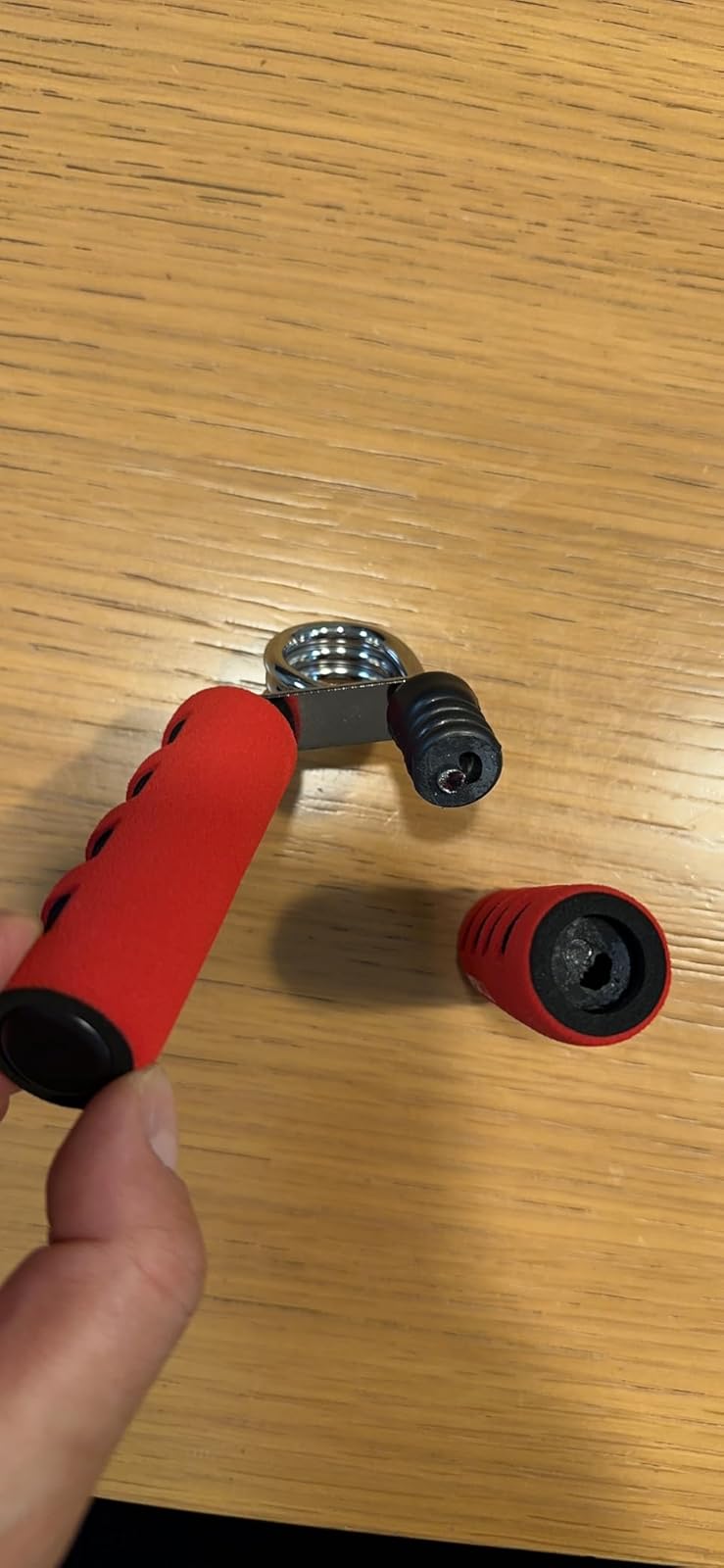 筋トレ 握力強化 ソフトハンドグリップ 2個セット