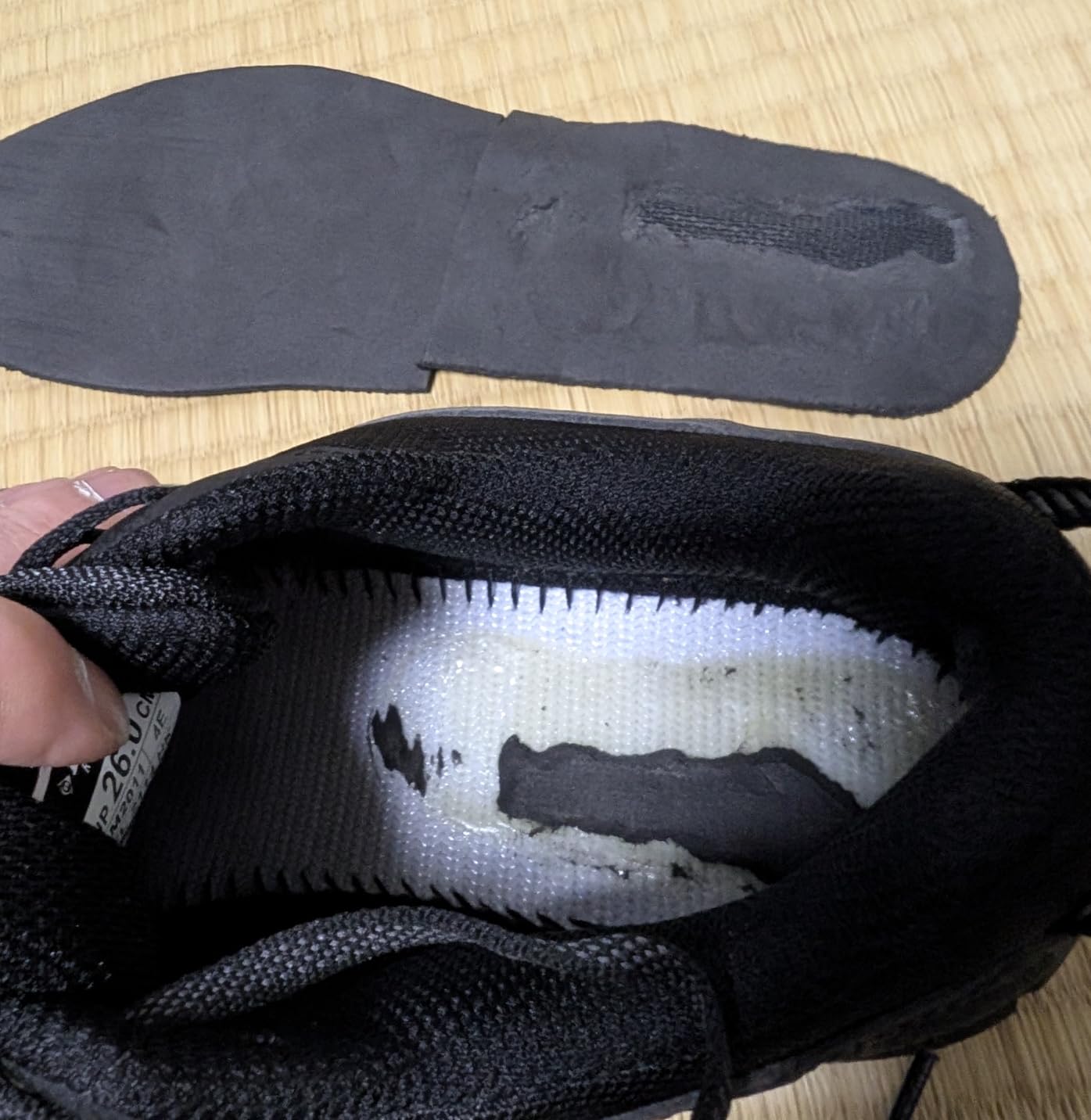 通勤・通学向け 4E幅広 メンズウォーキングシューズ 白 22~30cm DM2011