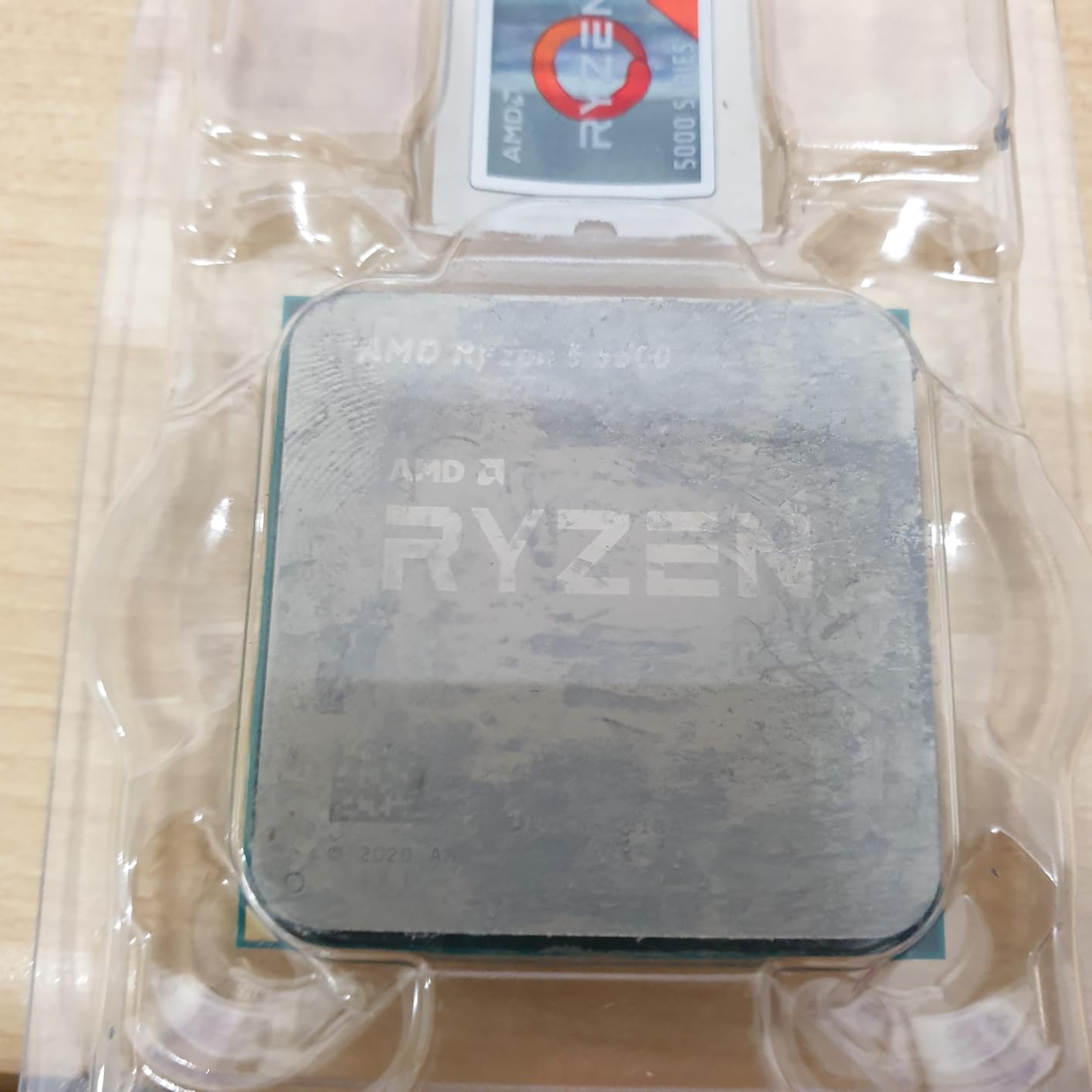 AMD Ryzen 5 5500 6コア/12スレッド CPU（Wraith Stealthクーラー付き）65W・三年保証