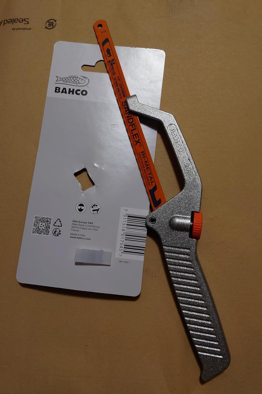 ミニハックソーフレーム BAHCO(バーコ) 208