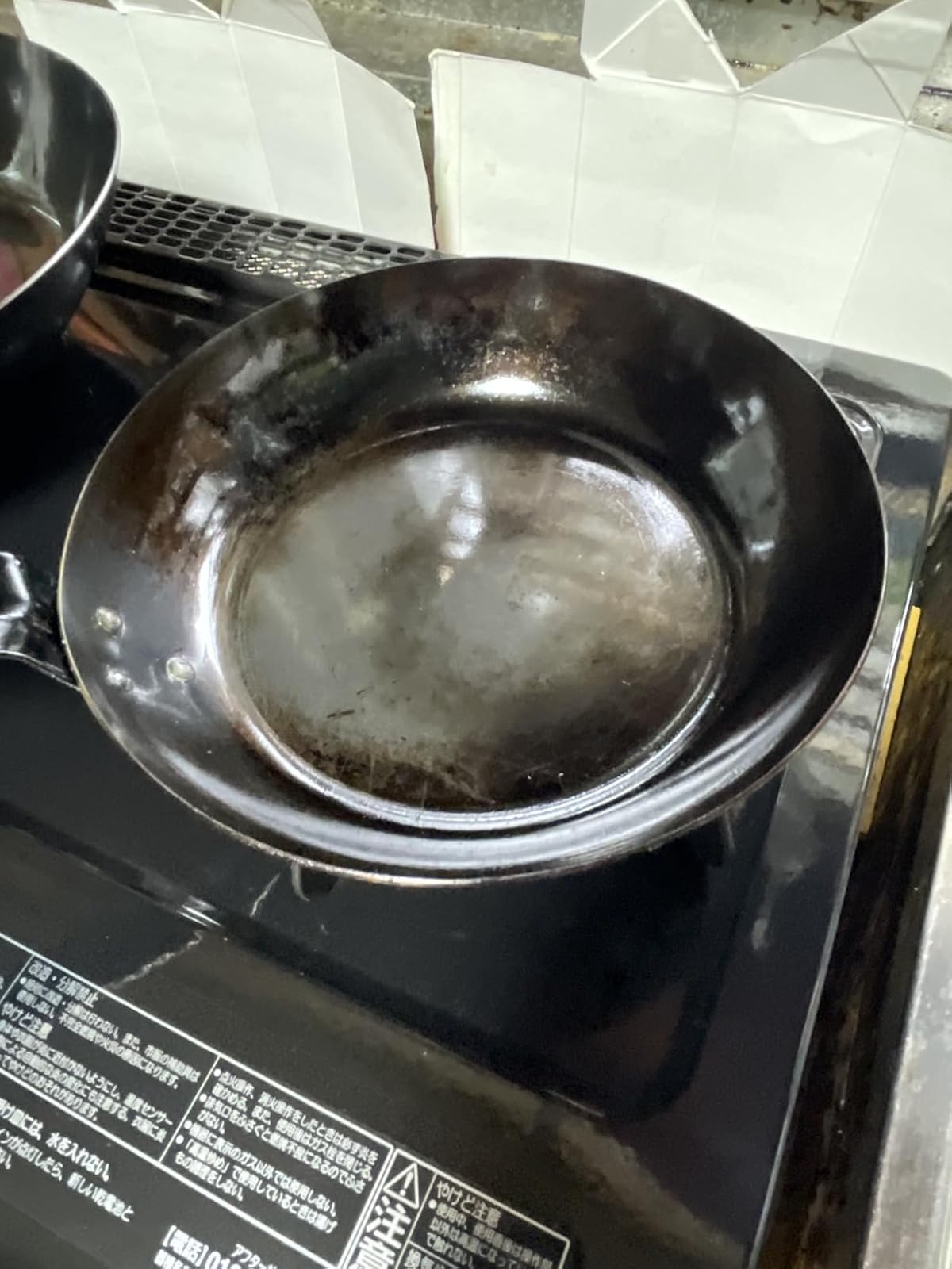 IH対応 日本製 鉄製フライパン 28cm ブラック