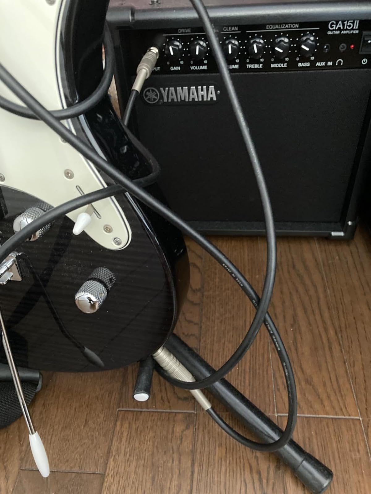 ヤマハ ギターアンプ GA15II 練習用 2チャンネル・ヘッドホン端子付き