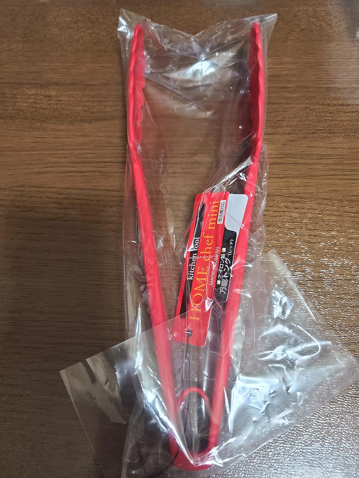 日本製 ナガオ 燕三条 ミニトング レッド 66ナイロン