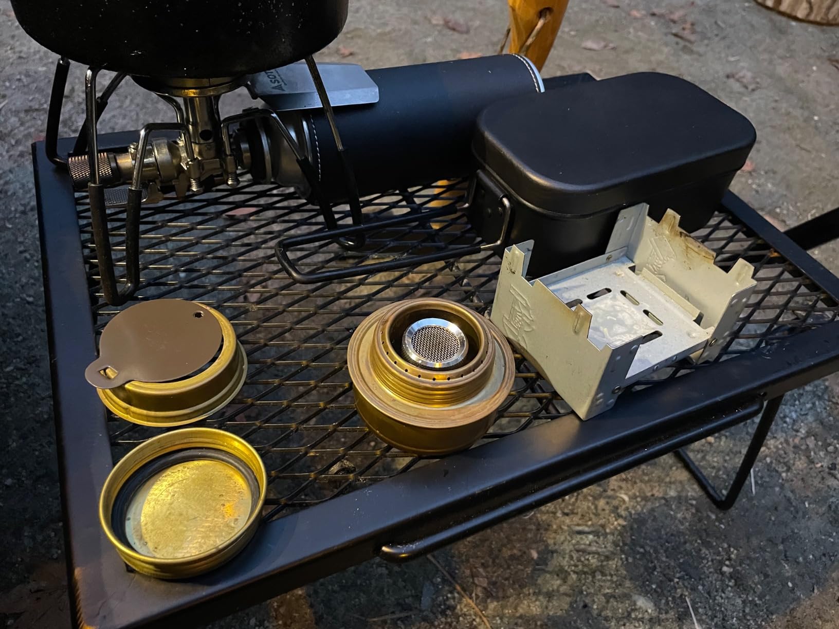 自動炊飯シリンダー用アルコールストーブ コンパクト軽量タイプ