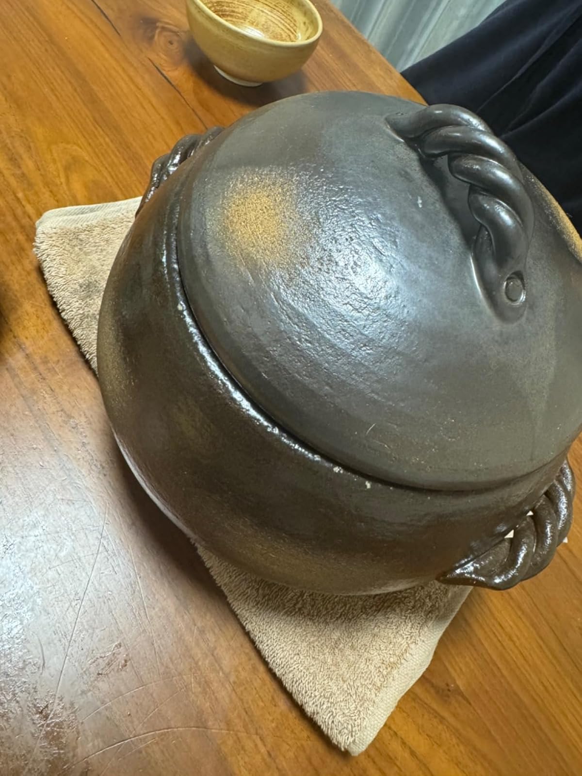 ごはん鍋 7合炊き 四日市万古焼（三鈴陶器製）