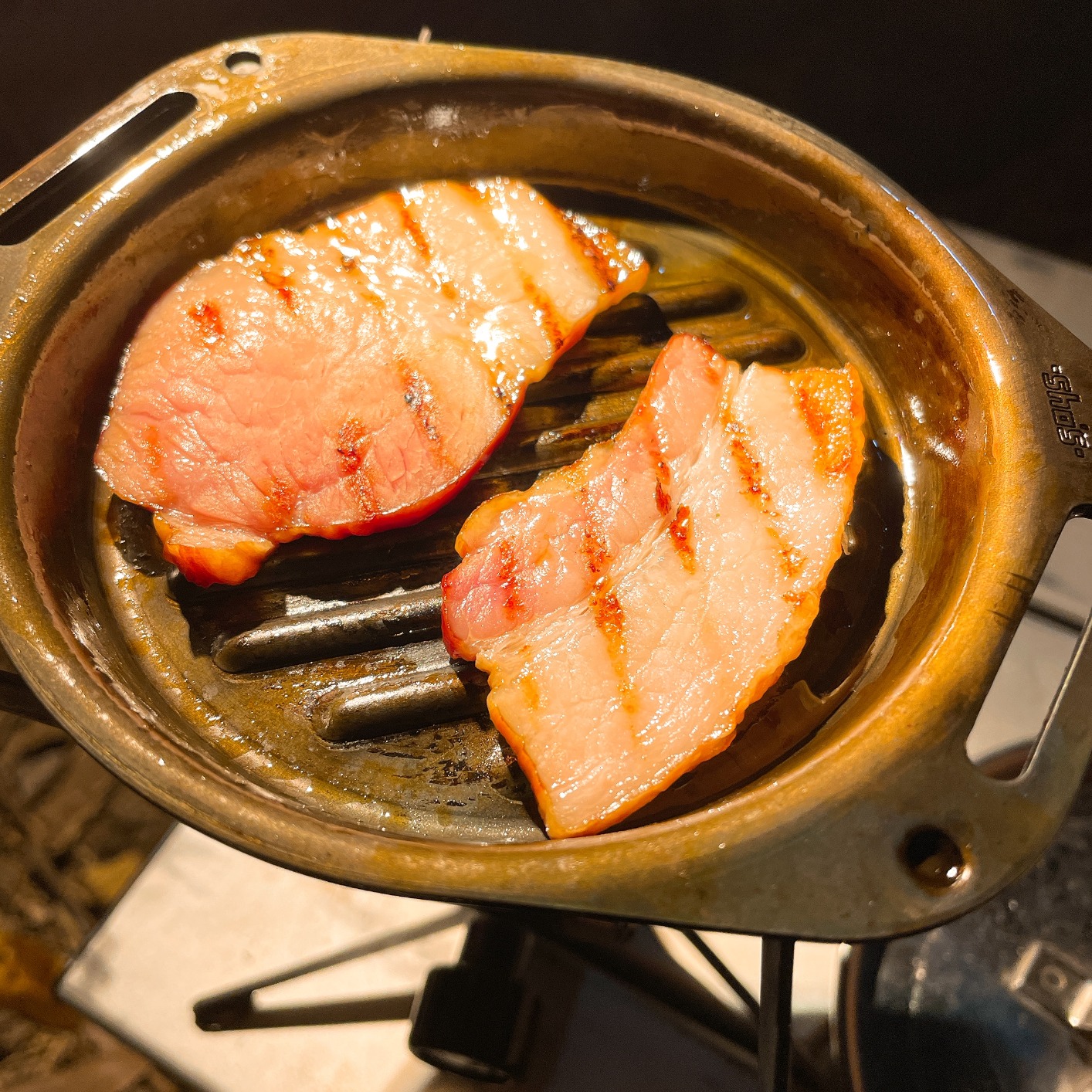 アウトドアギフト「SHO'S肉厚グリルパン2個セット」