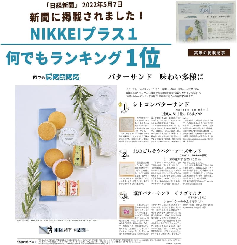 シトロンバターサンドギフトセット（4個入）高級お菓子詰め合わせ