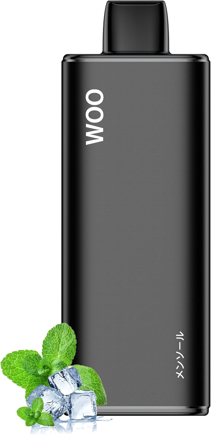 使い捨て電子タバコ VAPE 大容量 16000回吸引可能 ニコチンゼロ メンソール 充電式