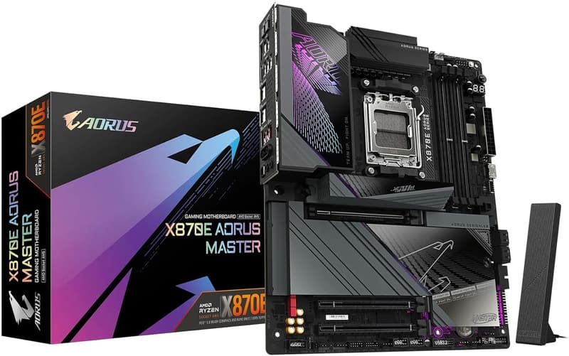 AMD Ryzen対応 ATX ゲーミングマザーボード GIGABYTE X870E AORUS MASTER