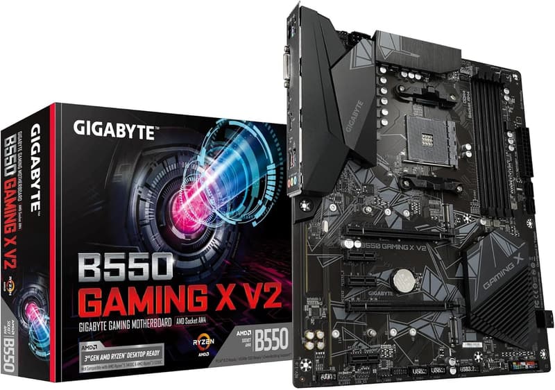 GIGABYTE B550 GAMING X V2 Socket AM4対応 DDR4 ATXマザーボード