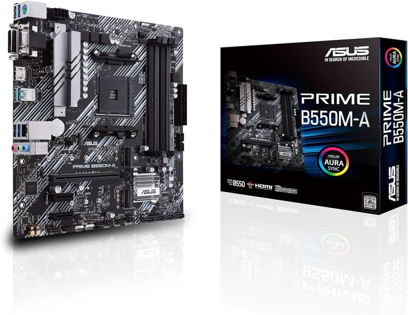 ASUS PRIME B550M-A マザーボード AM4対応 MicroATX