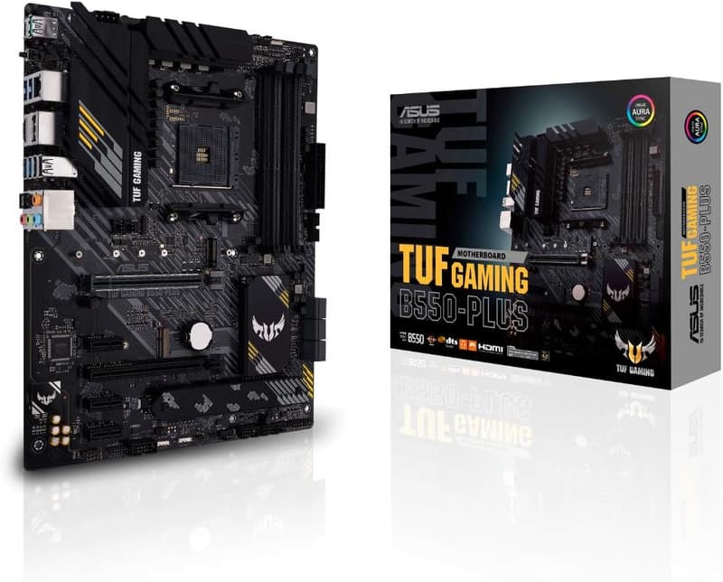 ASUS TUF GAMING B550-PLUS ATXマザーボード（AM4対応）