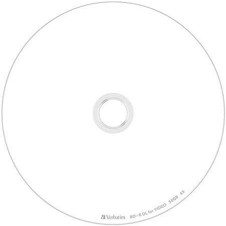 バーベイタム 50GB ブルーレイディスク BD-R DL ホワイトプリンタブル 20枚パック