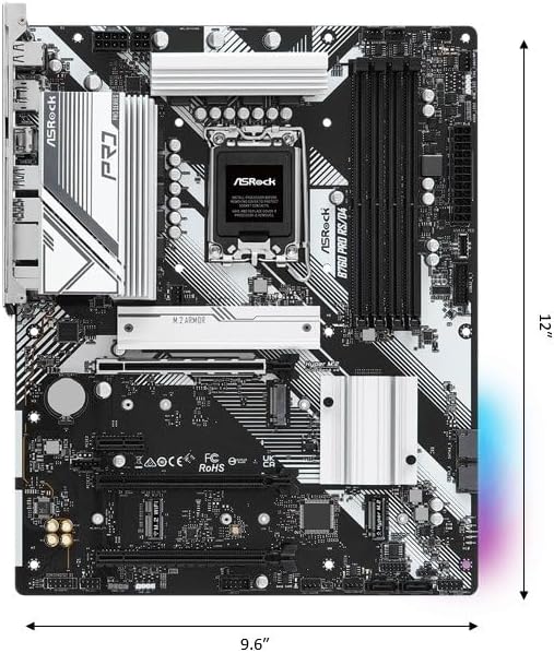 ASRock B760 Pro RS/D4 マザーボード DDR4 ATX - Intel 第12・13世代 CPU対応