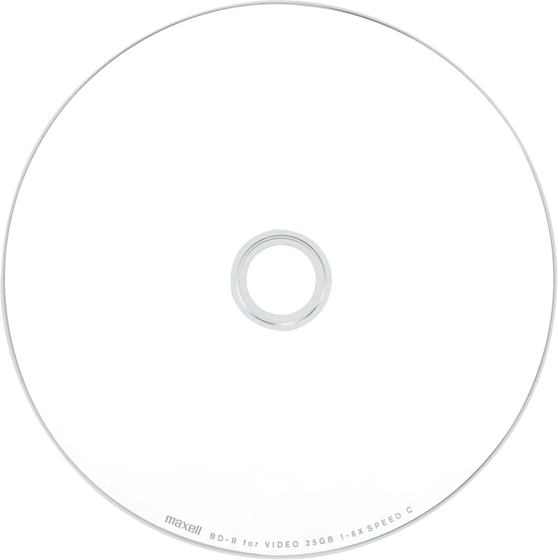 マクセル 録画用BD-R 25GB 50枚入 スピンドルケース インクジェット対応