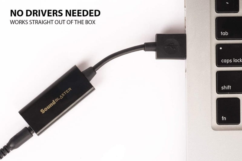 ハイレゾ再生対応 USBオーディオインターフェース Creative Sound Blaster Play! 3