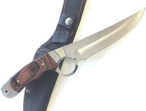 Columbia Saber A10 シースナイフ 大型サムホール フルタング構造 アウトドア用