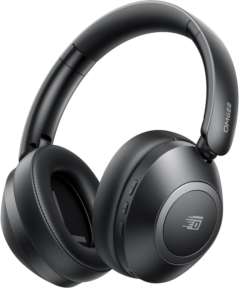 ワイヤレスヘッドホン ANCノイズキャンセリング Bluetooth5.4 最大80時間再生 軽量オーバーイヤー 日本語ガイダンス