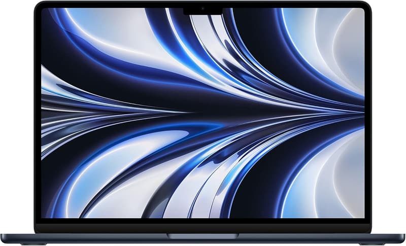 整備済み品 Apple MacBook Air M2 2022 (13インチ, 16GB RAM, 1TB SSD) ミッドナイト
