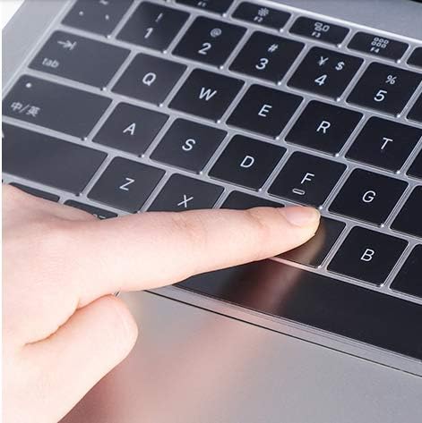 2018-2019年モデル MacBook Air 13インチ用 TPU製キーボードカバー 日本語（JIS配列） 超透明
