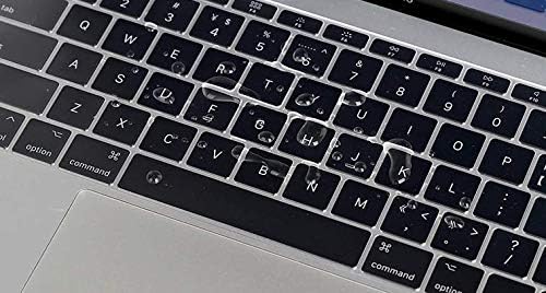 2018-2019年モデル MacBook Air 13インチ用 TPU製キーボードカバー 日本語（JIS配列） 超透明