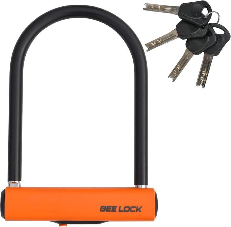 バイク用シャックルロック BEE LOCK 135×200mm 14φ LU-205A