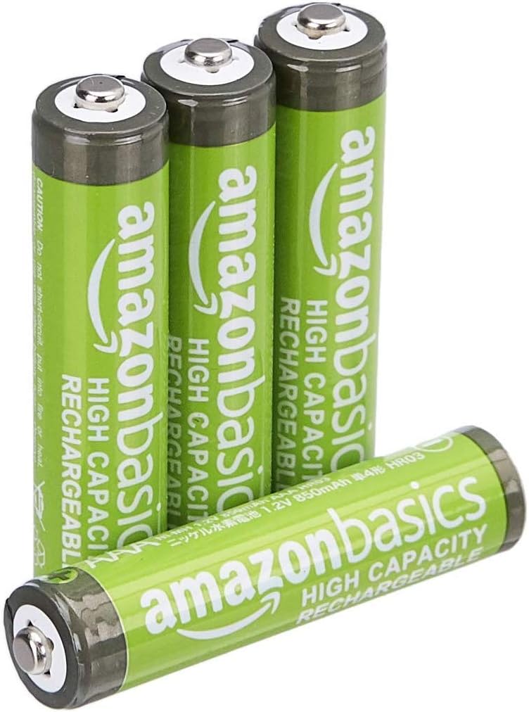 充電式ニッケル水素電池 単4形 800mAh 4個セット (約500回使用可能)