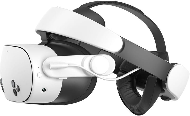メタクエスト3/3S対応 ヘッドストラップ バッテリー付き 快適デザイン VRアクセサリ