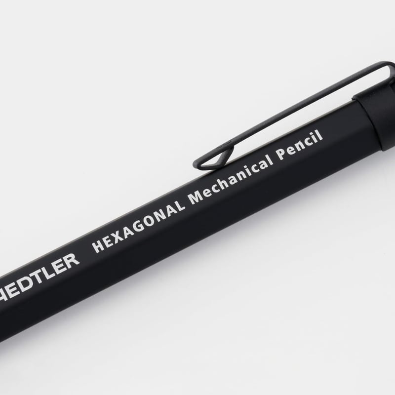 ヘキサゴナル 0.5mm シャープペンシル クリーンブラック