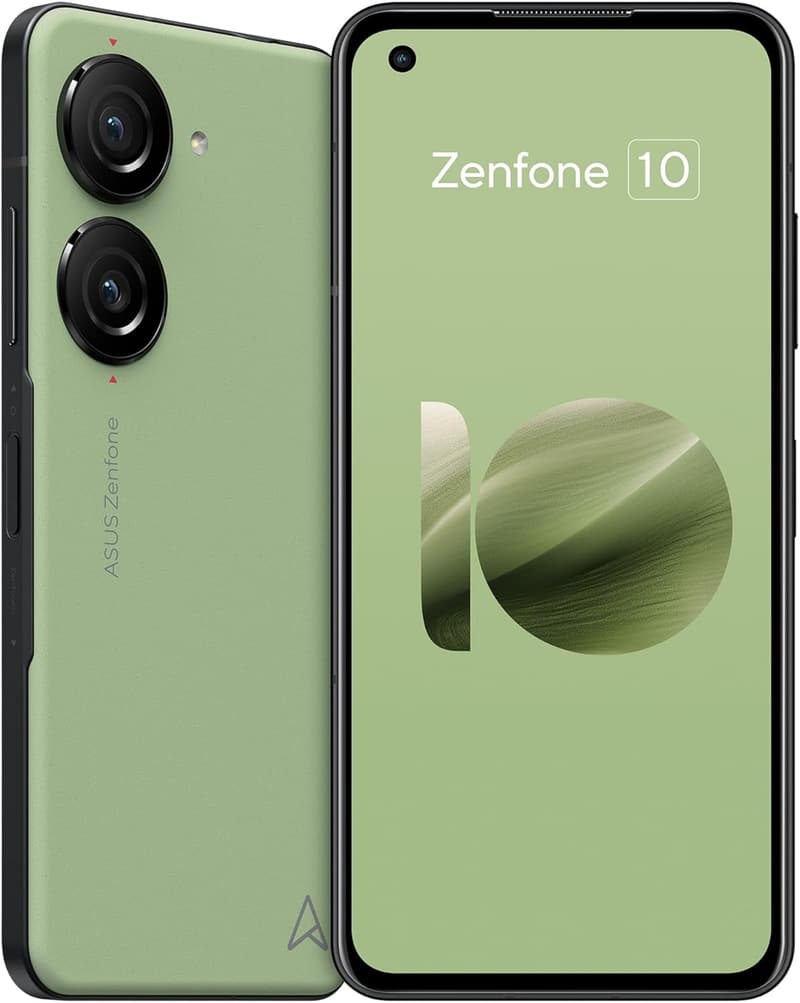 Zenfone 10 スマートフォン (オーロラグリーン) | 日本正規代理店品 | 防水防塵(IP65/IP68) 5G対応 5.9型 イヤホンジャック/FeliCa対応