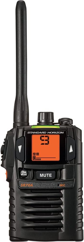 IP67防塵防水特定小電力トランシーバー SR70A ブラック