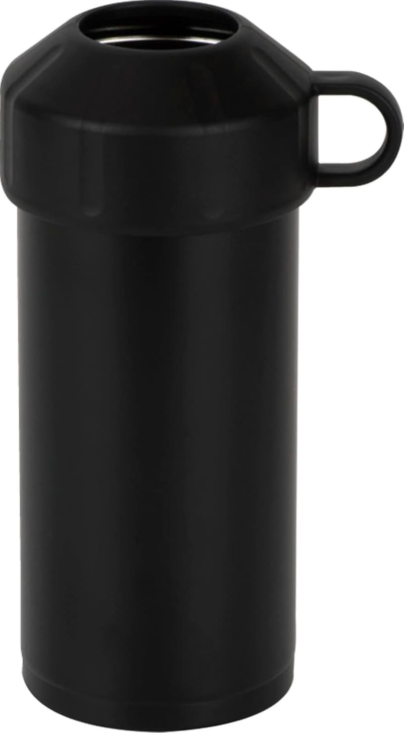 ペットボトル用真空断熱クーラー ブラック 500ml~600ml対応 保冷 炭酸・スポーツドリンク対応