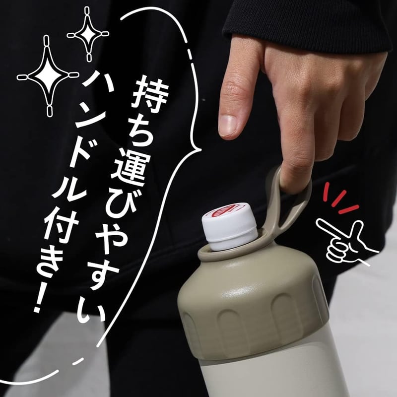 真空断熱 保冷ペットボトルカバー 500ml/600ml兼用 D-6739