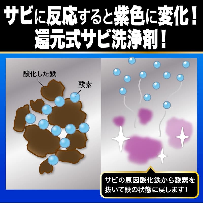 サビ取り職人 超高濃度還元剤 100ml 鉄サビ専用除去剤