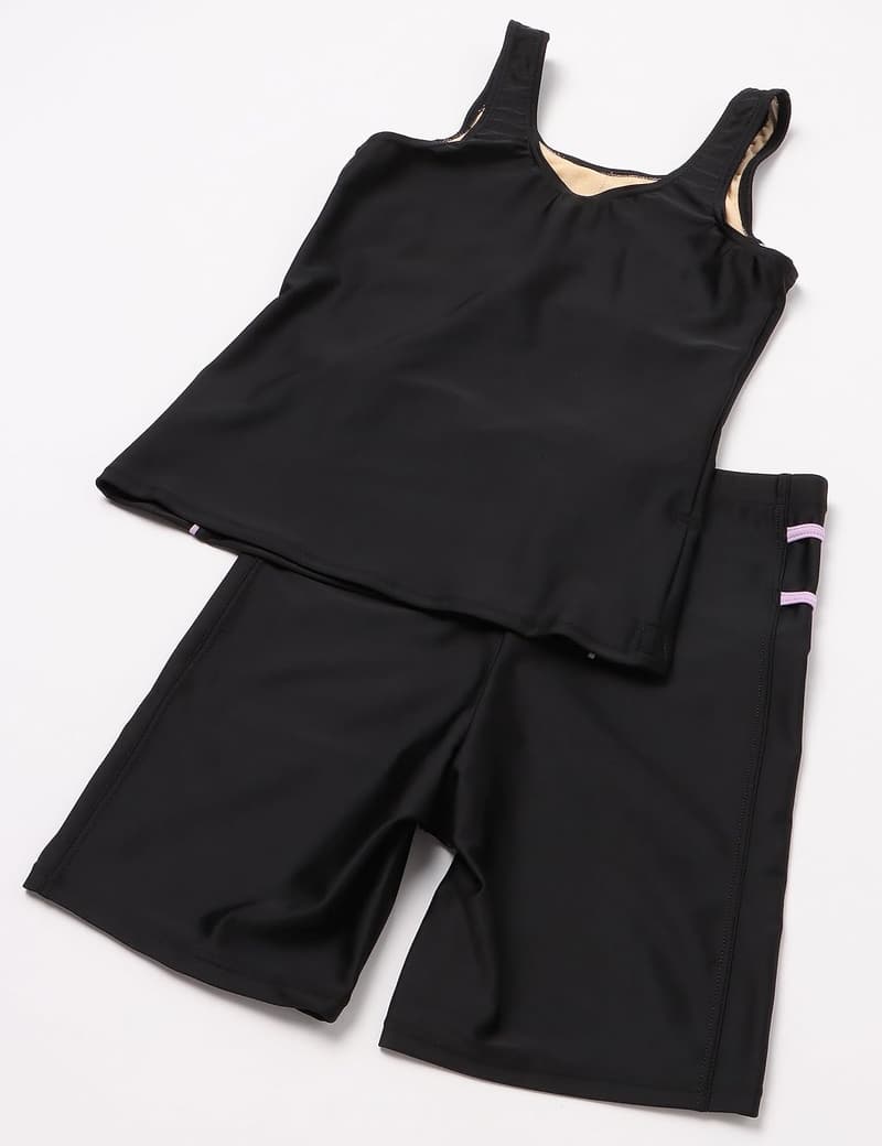 ガールズ用スクール水着 タンキニ 上下セット【オーシャンパシフィック】