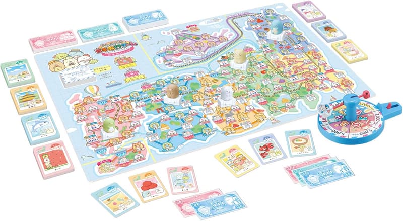 すみっコぐらし 日本旅行ゲーム おへやのすみでたびきぶん【5歳以上・2~5人用】