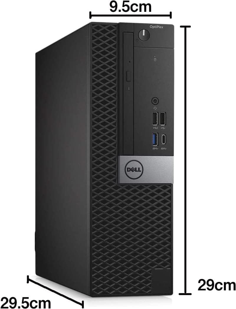 整備済みデルデスクトップPC 3040/3050 - Win11 Pro/MS Office H&B/Intel Core i5/4GB/1TB SSD/Bluetooth/WiFi