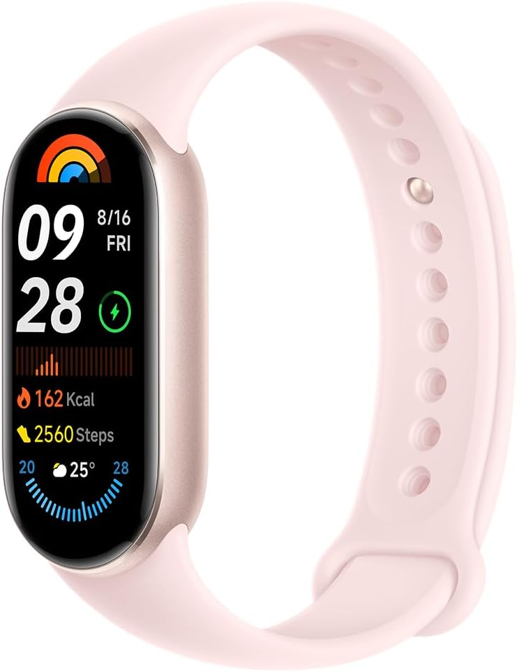Xiaomi Smart Band 9 スマートウォッチ 150スポーツモード 環境光センサー搭載 ミスティックローズ